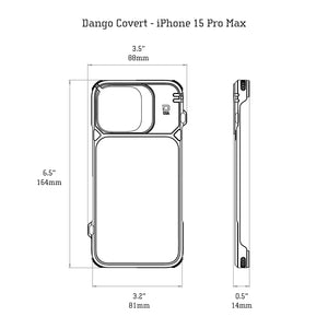 DANGO COVERT CASE FOR IPHONE 15 PROMAX DangoProducts