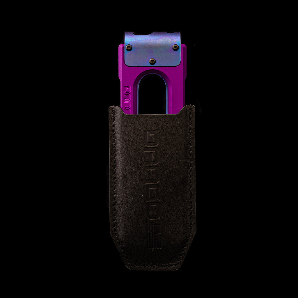 MC02 PURPLE CHASSIS, BURPLE TITANIUM MONEY CLIP DangoProducts