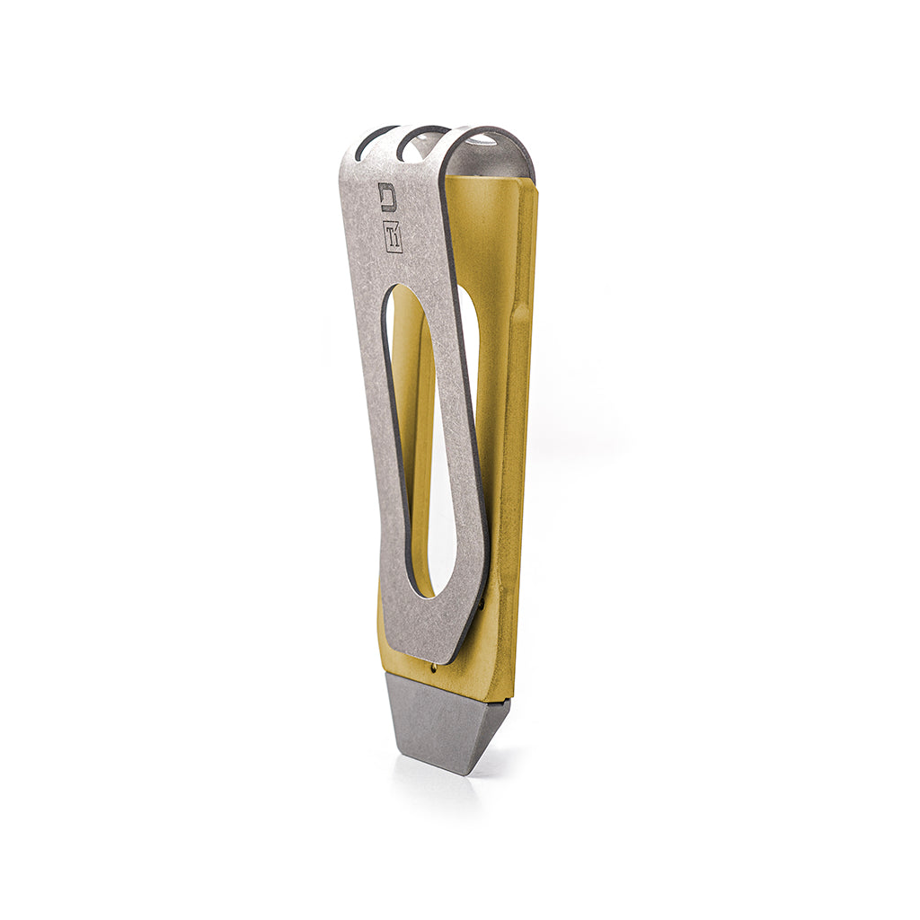 MC02 TITANIUM MONEY CLIP - LIMITED EDITION - GOLD ANODIZED DangoProducts