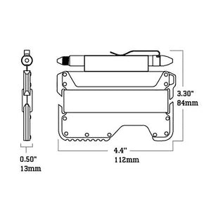 T01 TACTICAL PEN WALLET DangoProducts